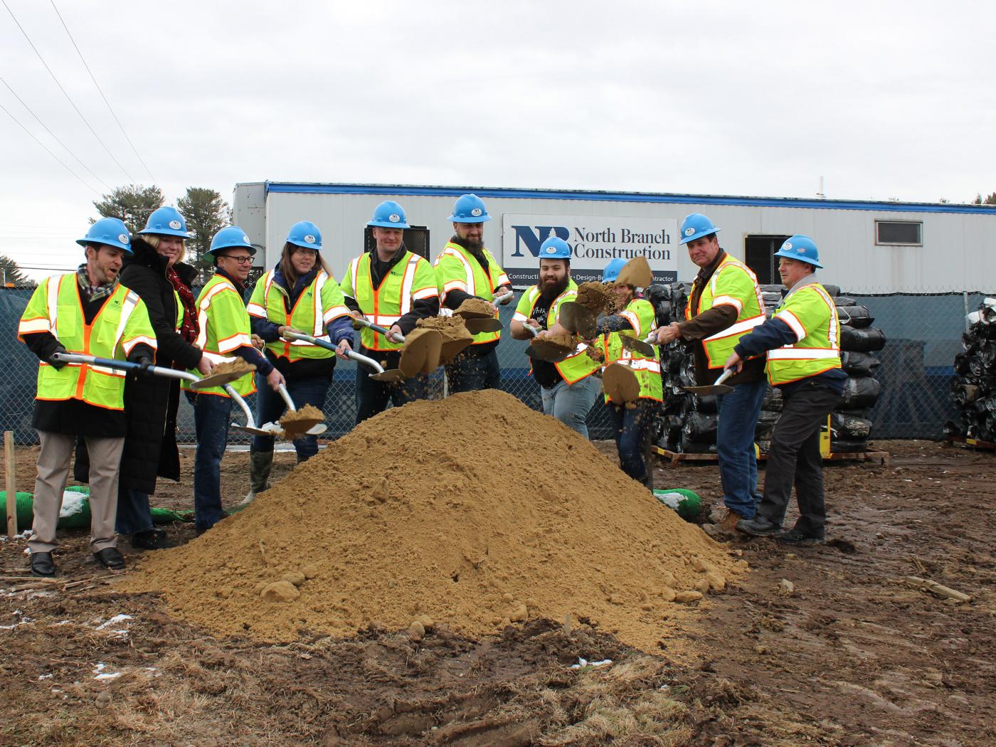 North Branch Construction Celebrates Groundbreaking at White Birch Armory in Dover, NH