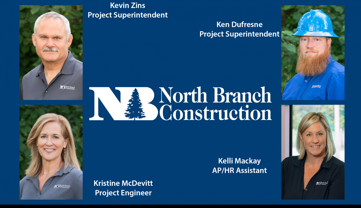North Branch Construction Welcomes Four New Employees