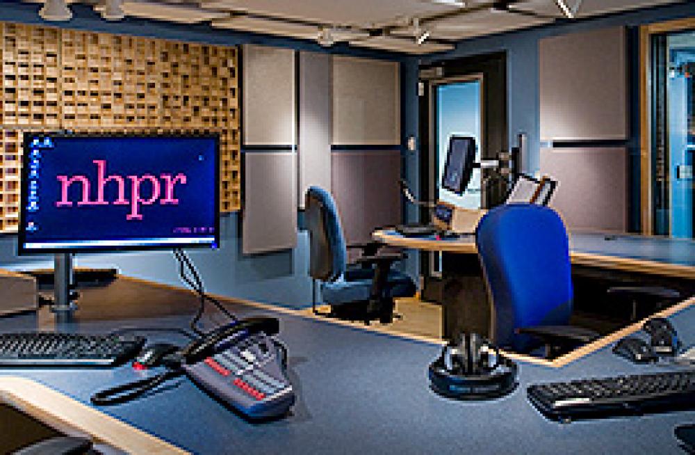 NHPR Broadcast Studio